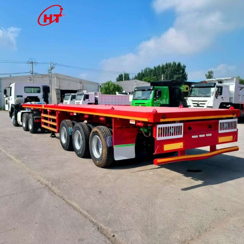 Salvage Flatbed Semi Trailers suppliers